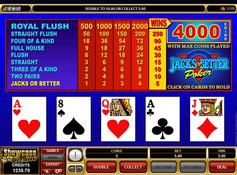 free jacks or better slots.